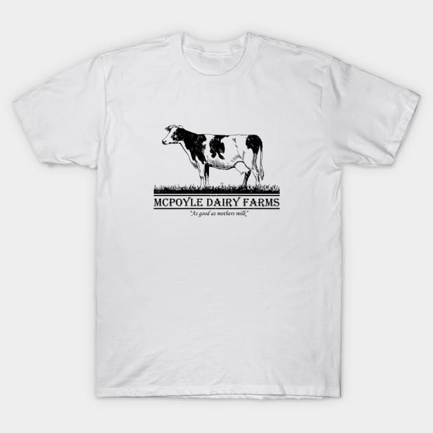 McPoyle Dairy Farms T-Shirt by Oh Creative Works